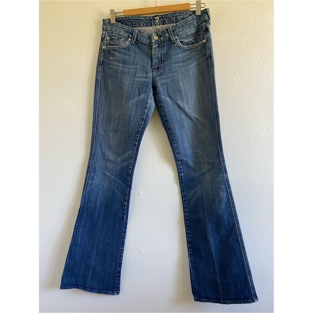 For all mankind Flare leg Low rise Jean Size 29 Y2K Western